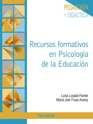 cover image of Recursos formativos en Psicología de la Educación